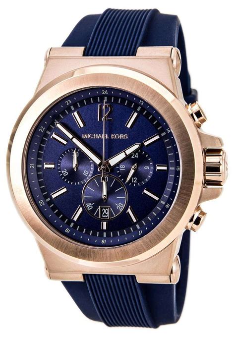 michael kors silicone luminescent chronograph watch|Michael Kors waterproof watch.